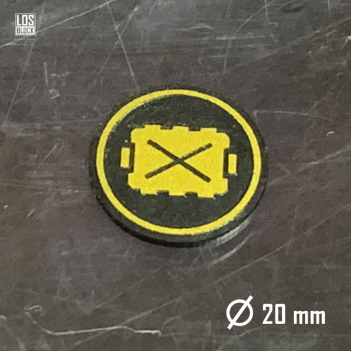Kill Team тактический токен "Ящик" GS